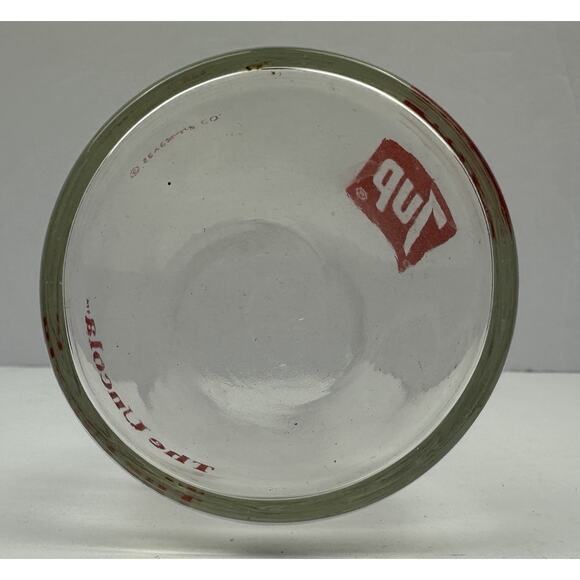 7UP Upside Down Glass The Uncola 7-Up 1970s Vintage Glass 16oz 6”Tall - Picture 6 of 8